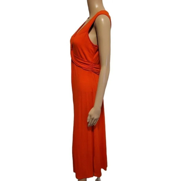Women's Knot Front Maxi Dress by Signature Collection (size SP) - Picture 2 of 7